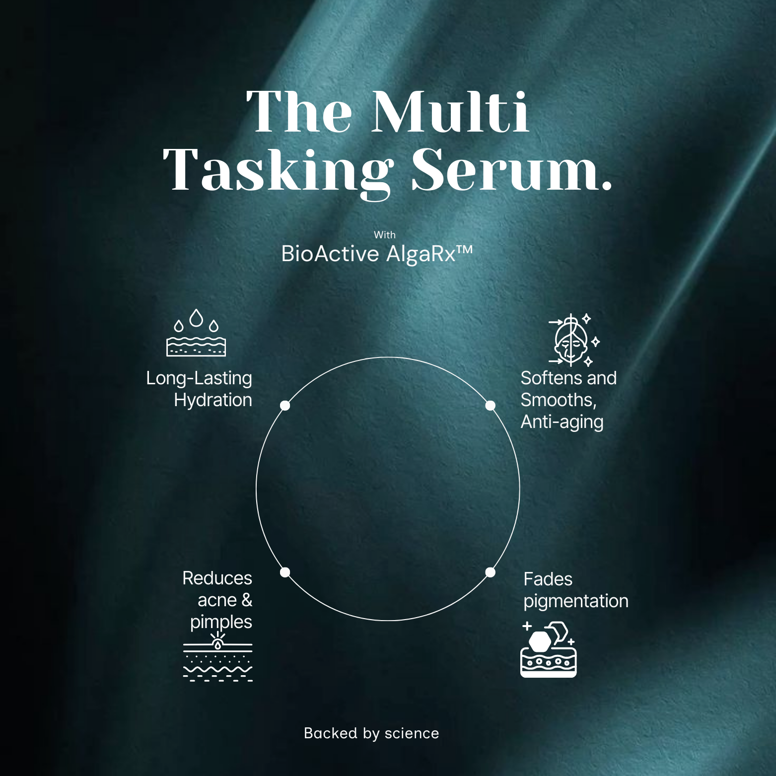 Naked Ocean Algae Face Serum Powered by BioActive AlgaRx™