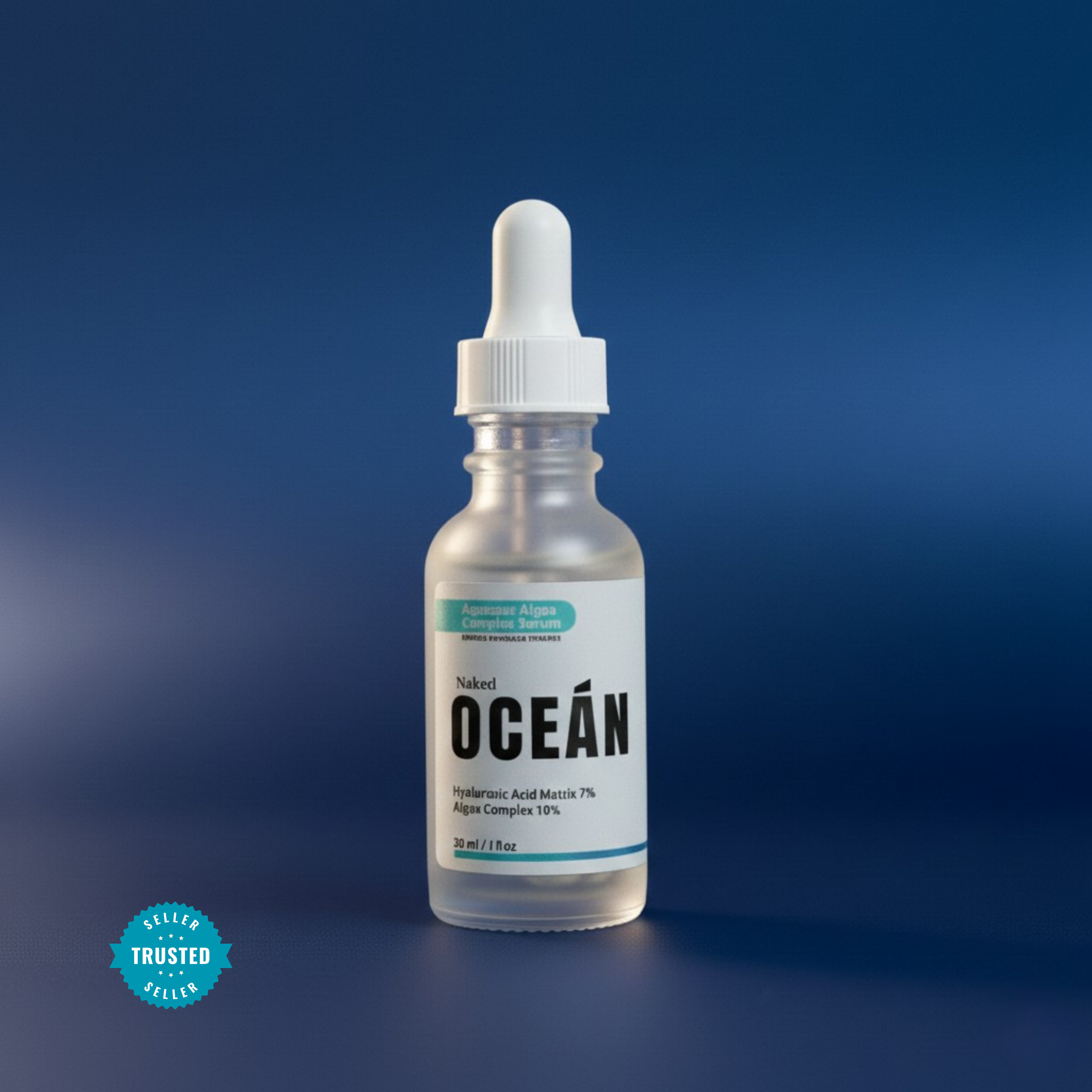 Naked Ocean Algae Face Serum Powered by BioActive AlgaRx™