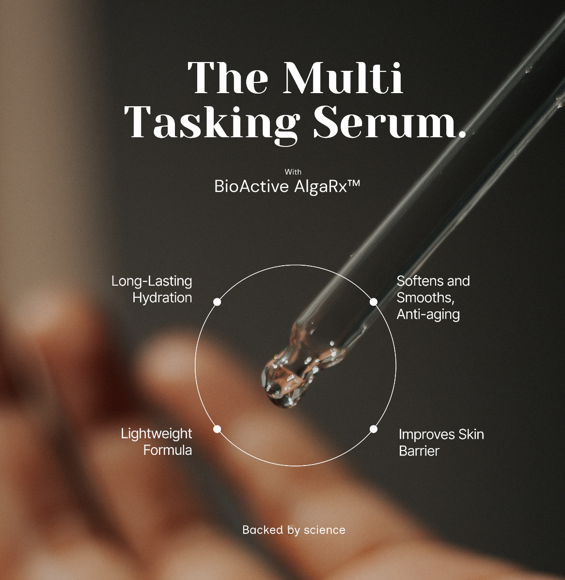 Naked Ocean Algae Face Serum Powered by BioActive AlgaRx™